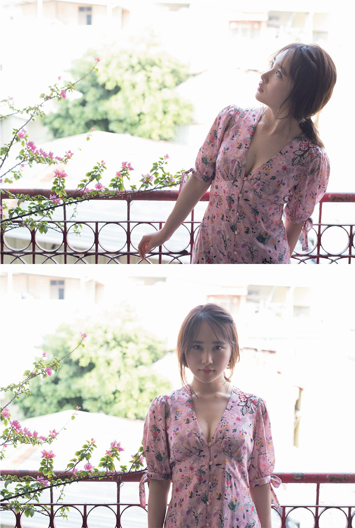 2018年8月13日【寫真】高橋朱里首本寫真集台灣取景背部半裸手胸罩過激照連發 (32P)-第1章-图片15