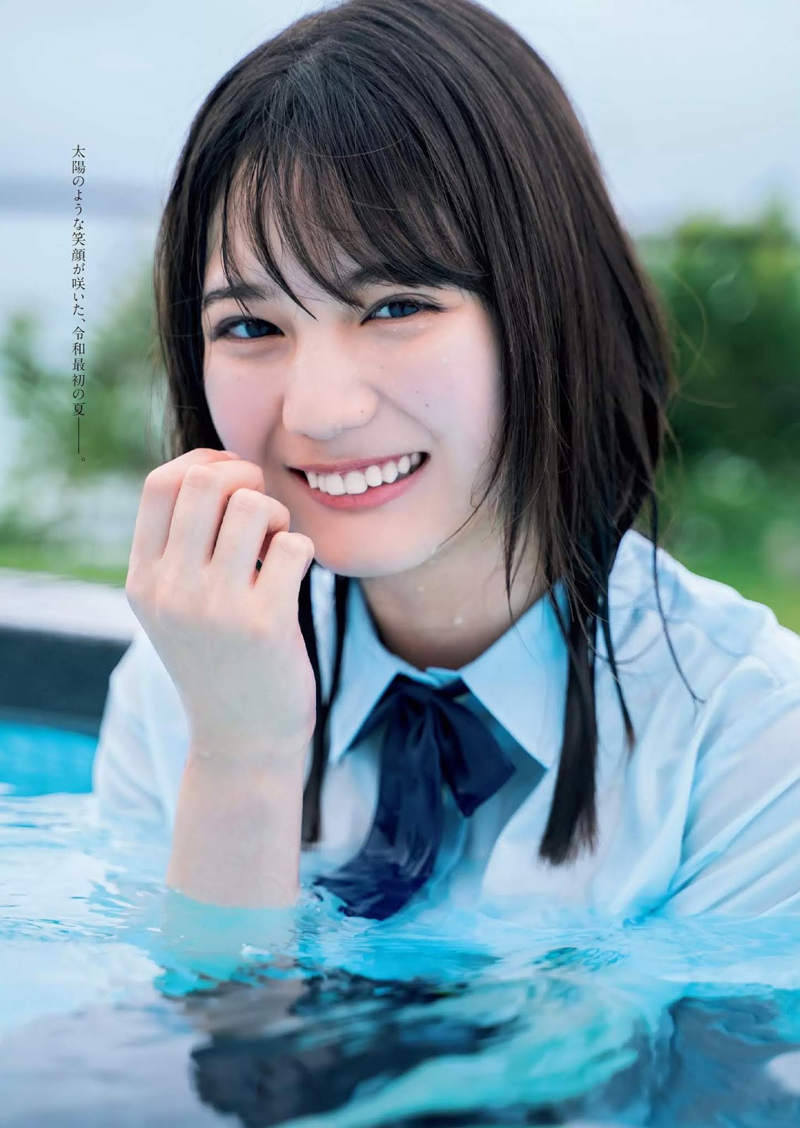 Hinatazaka46 日向坂46, Weekly Playboy 2019 No.33 (週刊プレイボーイ 2019年33號)-第1章-图片3