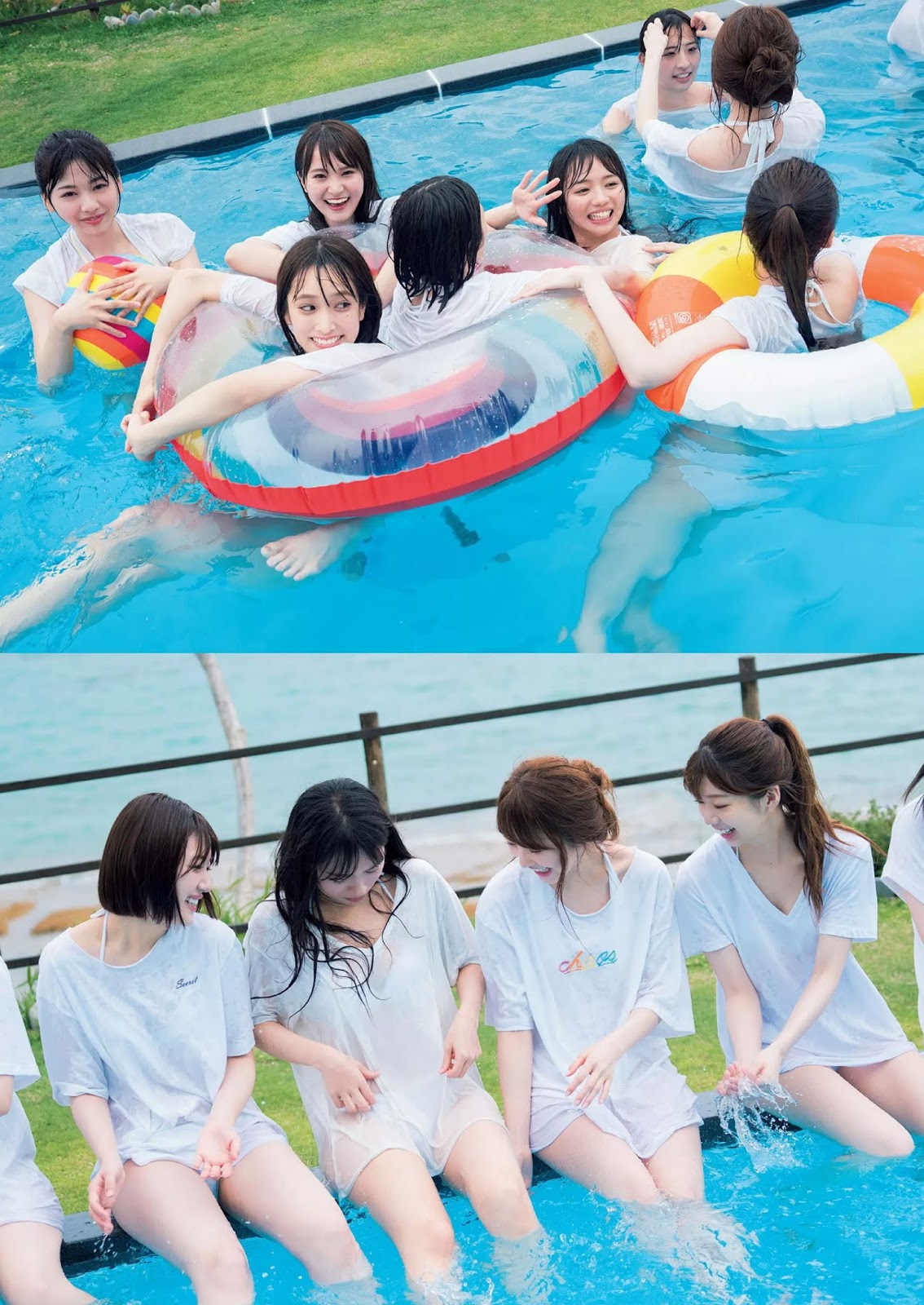 Hinatazaka46 日向坂46, Weekly Playboy 2019 No.33 (週刊プレイボーイ 2019年33號)-第1章-图片13