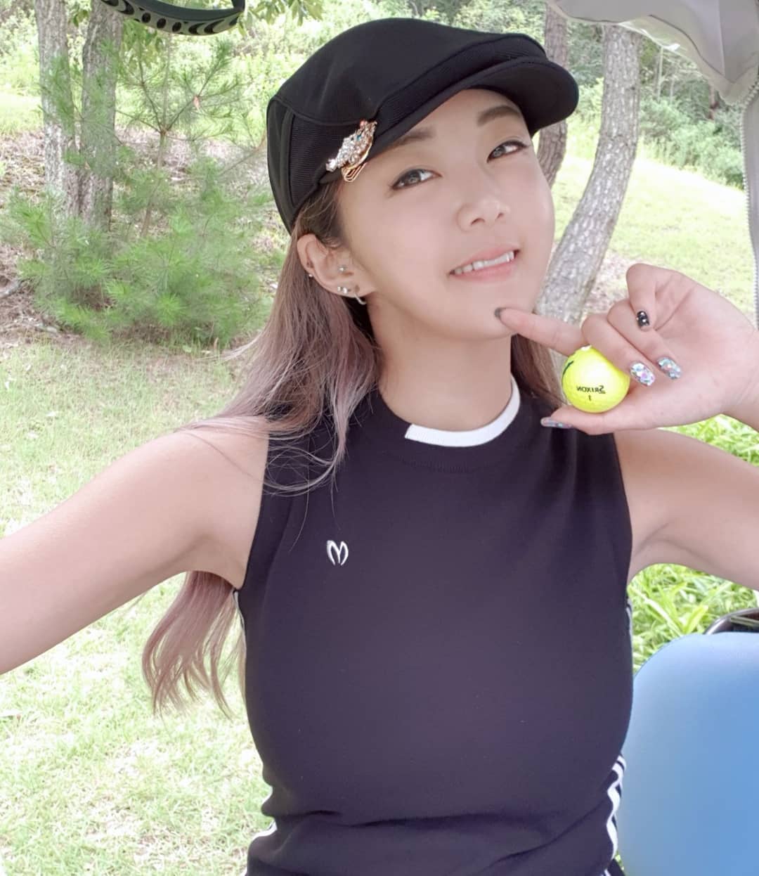 高爾夫甜心妹顯眼上圍 銷魂笑容讓網友圈粉-第1章-图片7