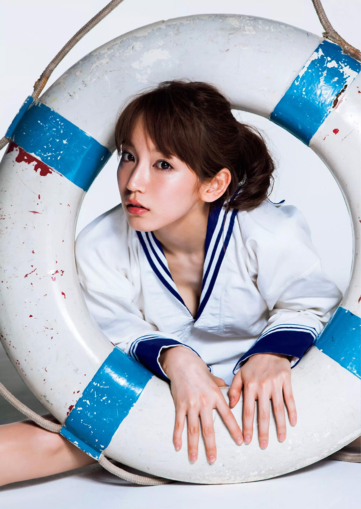 2017年7月17日【寫真】本季日劇女主角吉岡里帆為宣傳再拍寫真展露事業線 (29P,片)-第1章-图片7