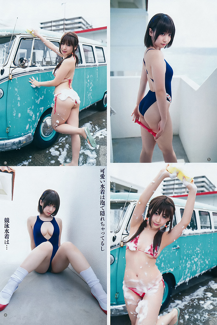 2018年5月24日【有片】著名Cosplayer伊織萌以清純樣子爆乳身材天國進軍寫真界-第1章-图片6
