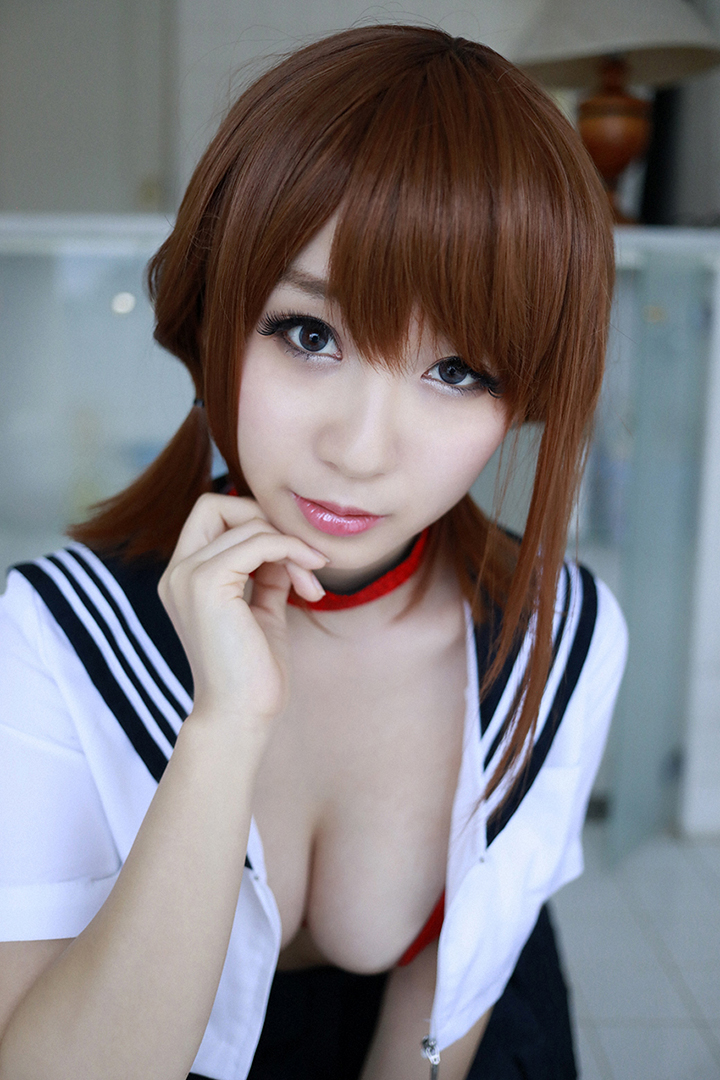 2018年9月21日【寫真】Cosplayer伊織萌粉絲數破25萬挺巨乳以妄想照進擊寫真界 (33P)-第1章-图片22