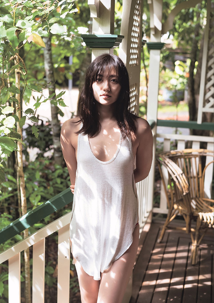 2019年3月21日【寫真】2019年人氣最急升奧山和紗為首本寫真集半裸解禁 (36P,片)-第1章-图片5