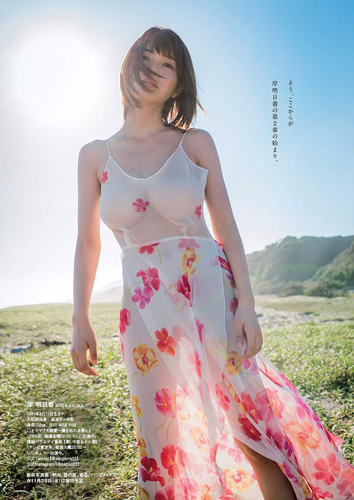 2019年1月11日【寫真】岸明日香轉事務所東山再起以半裸側乳盡露御姐系性感出擊 (30P)-第1章-图片26