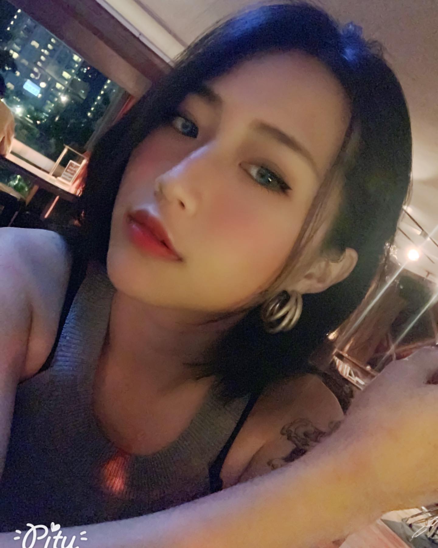 The tattoo sister Mena personally likes...IG surprised show full of milk-第1章-图片7