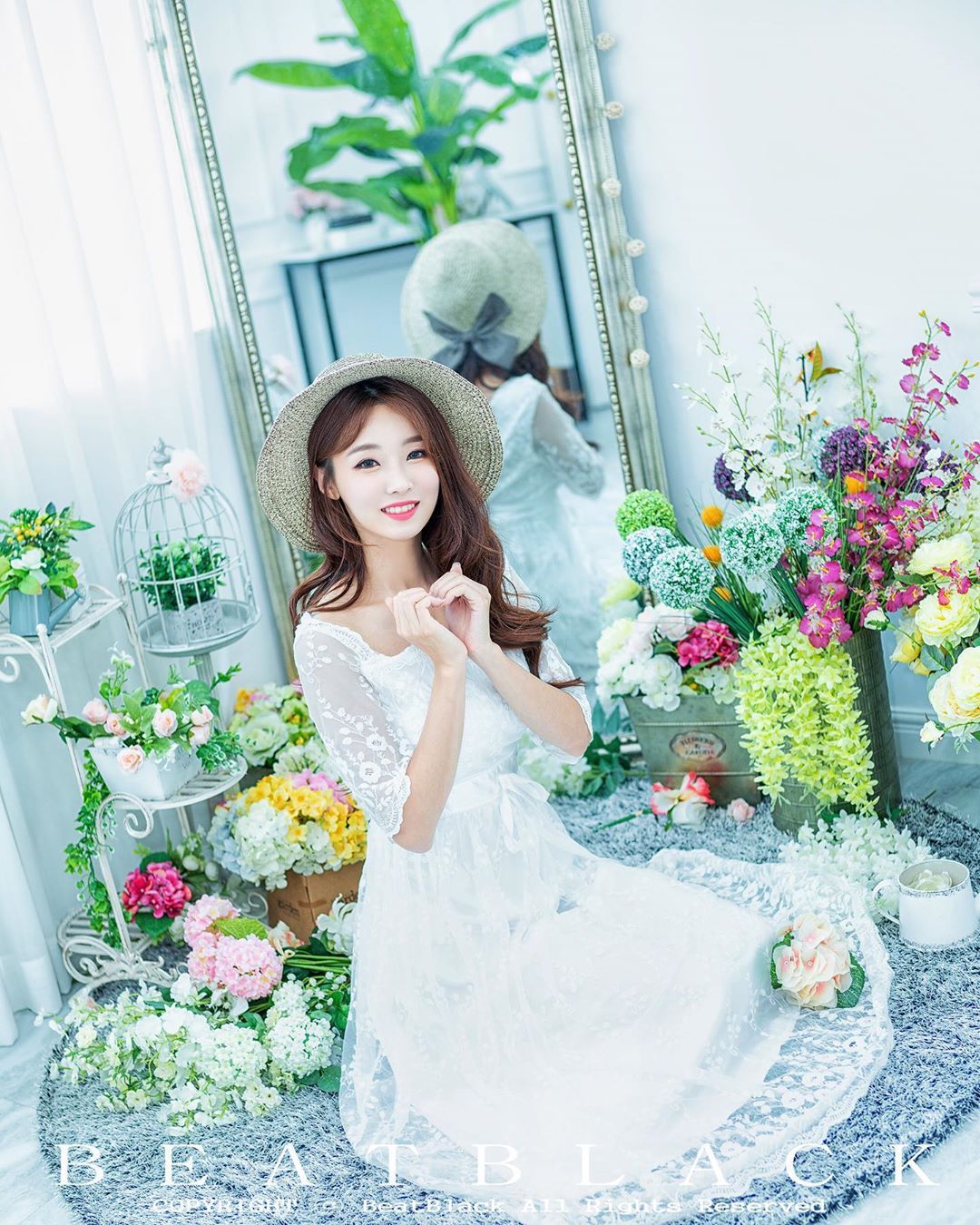 略帶仙氣清晰外表 韓國甜姊兒笑容融化網友的心-第1章-图片7