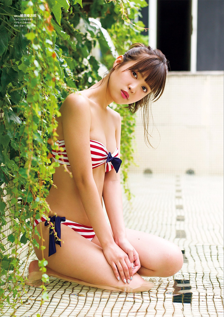 2016年10月3日【寫真】混血模特兒松本愛發放甜美笑容及緊緻肌膚性感 (22P,有片)-第1章-图片13