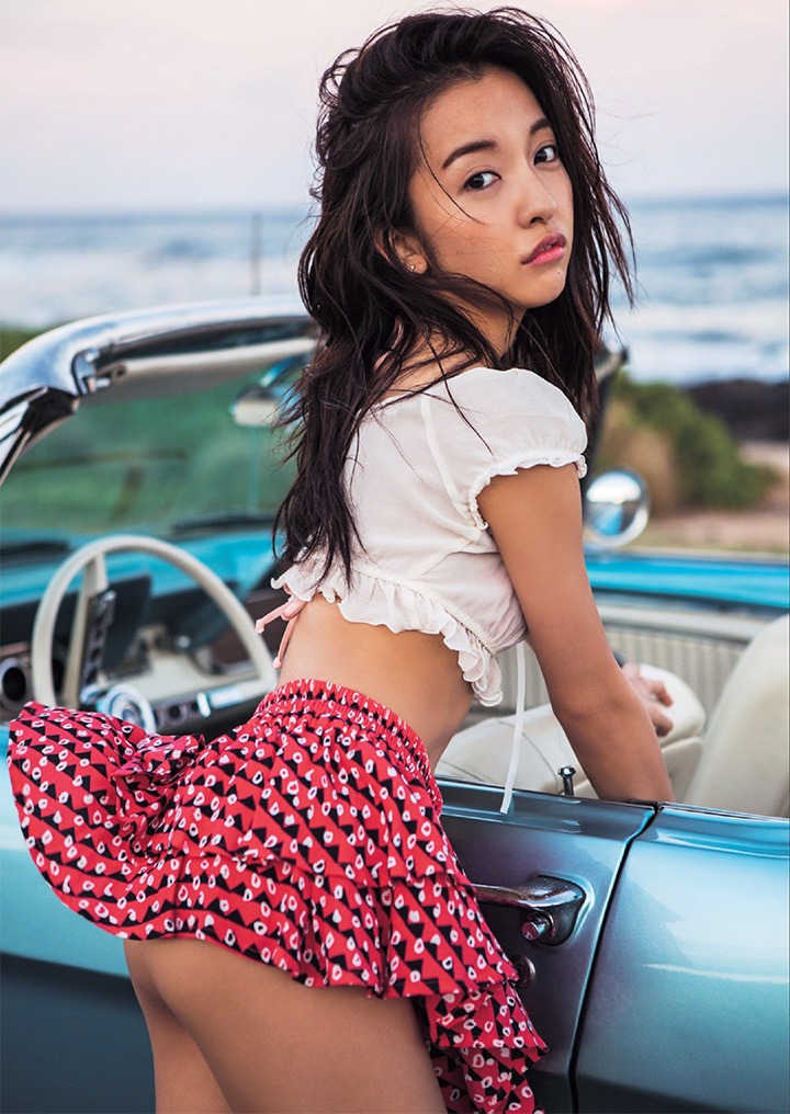 2017年6月14日【寫真】板野友美4年來首度水著解禁夏威夷展示古銅色美乳豐臀 (35P)-第1章-图片4