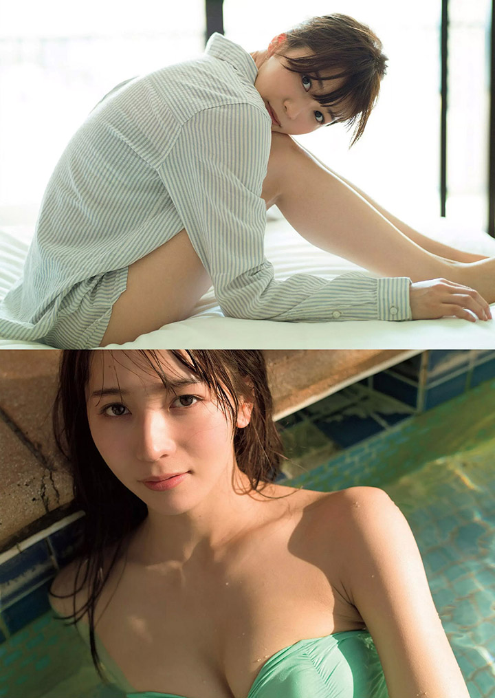 2018年7月18日【寫真】傳谷英里香以雪白肌膚燦爛笑容纖腰C奶當上偶像界混血公主 (32P,片)-第1章-图片14