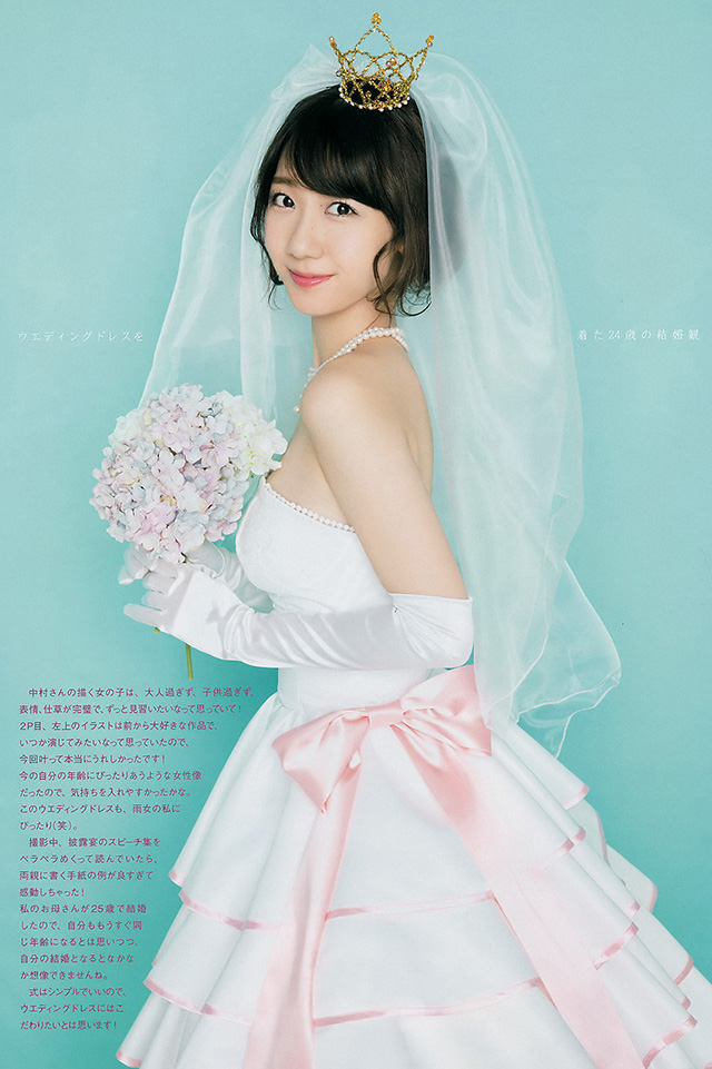 2016年3月7日【寫真】AKB48柏木由紀和插畫家進行寫真插畫奇跡合作-第1章-图片5