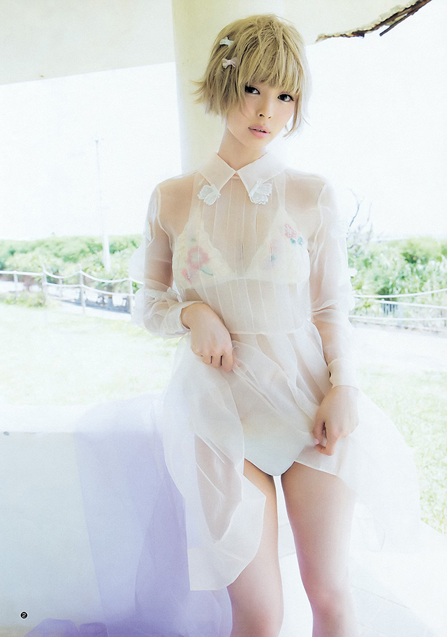 2015年9月15日【寫真】電波組最上もが金色短髮纖腰美乳帶來不一樣性感 (17P)-第1章-图片3