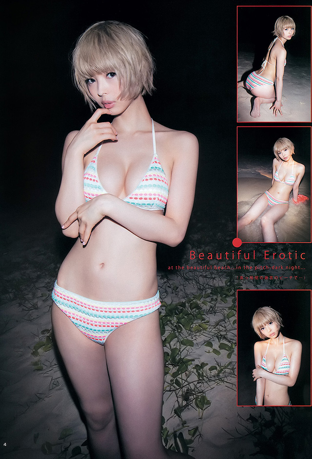2015年9月15日【寫真】電波組最上もが金色短髮纖腰美乳帶來不一樣性感 (17P)-第1章-图片5