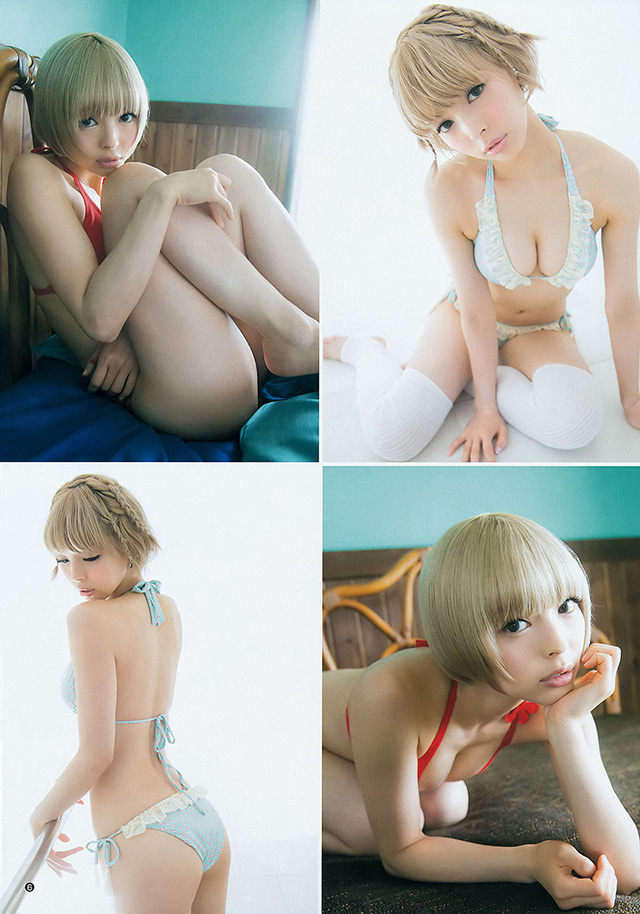 2015年9月15日【寫真】電波組最上もが金色短髮纖腰美乳帶來不一樣性感 (17P)-第1章-图片7