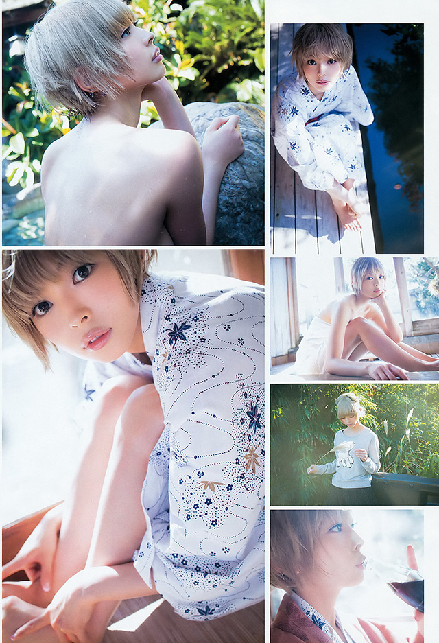 2015年12月15日【寫真】電波組最上もが首本寫真金色短髮下放送美乳纖腰-第1章-图片5