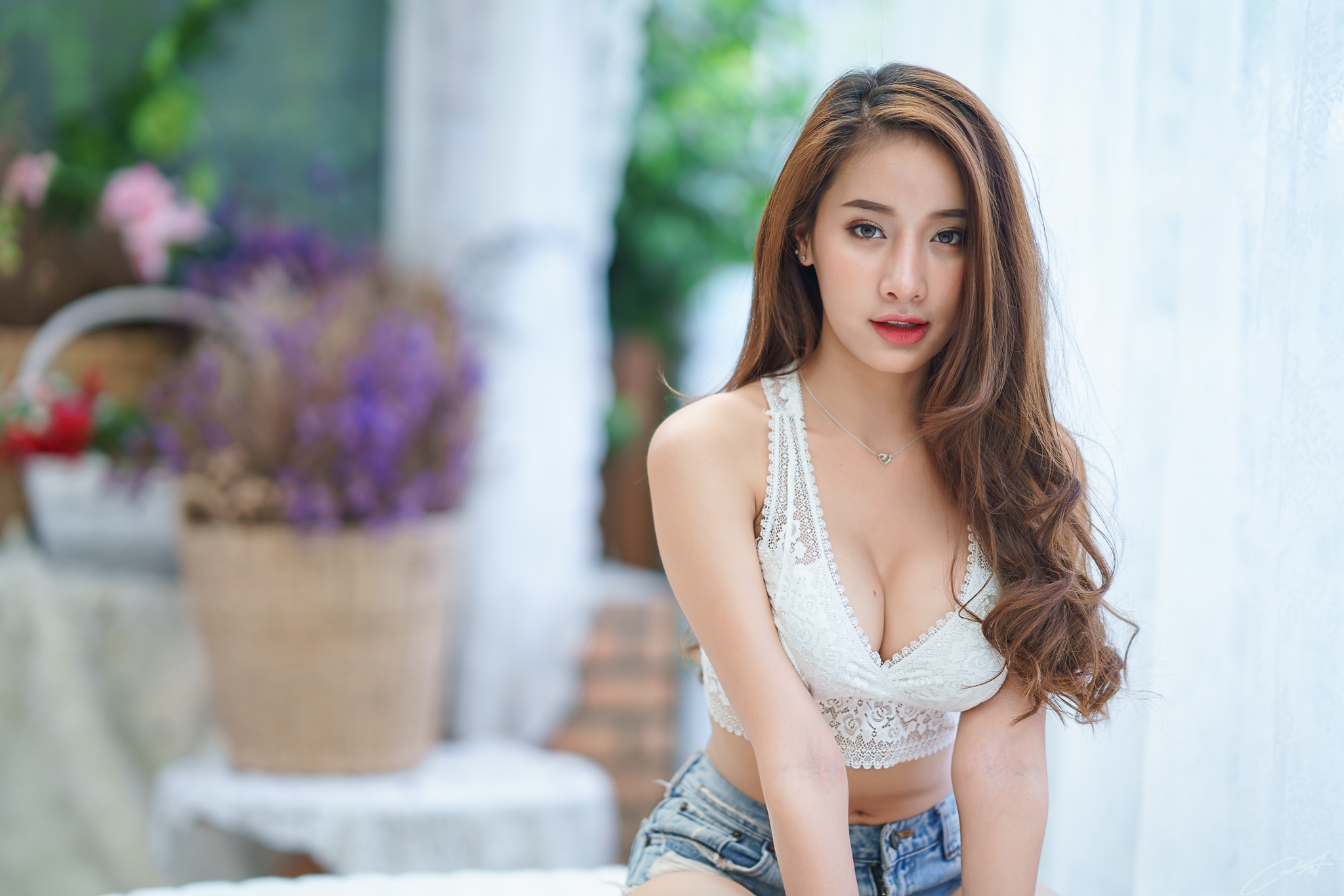 泰國模特pichana yoosuk 白色誘惑-第1章-图片8