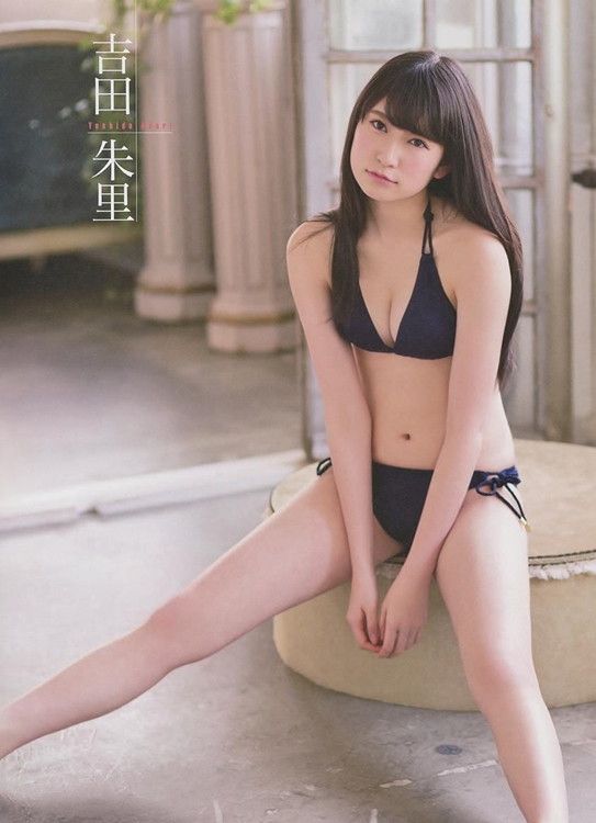 NMB48 頂級白嫩美腿 吉田朱里-第1章-图片17