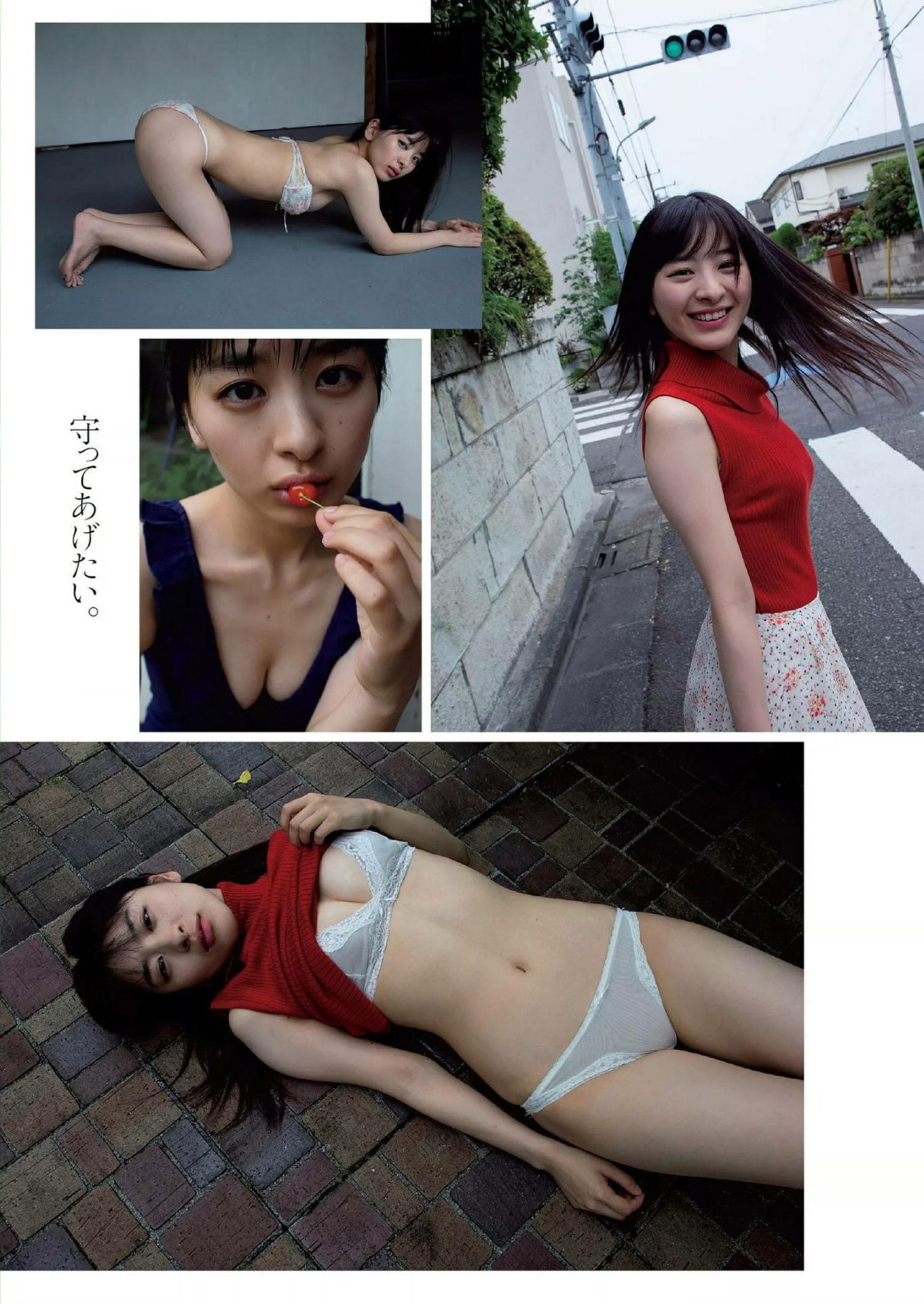 牧野澪菜 身長１４４cmの清楚系美女が水著解禁-第1章-图片1