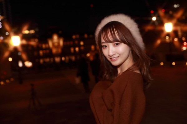 前田千恵(22)、ミスマガジン2019ベスト16の色白美女・自慢のたわわなおっぱいを大膽露...-第1章-图片13