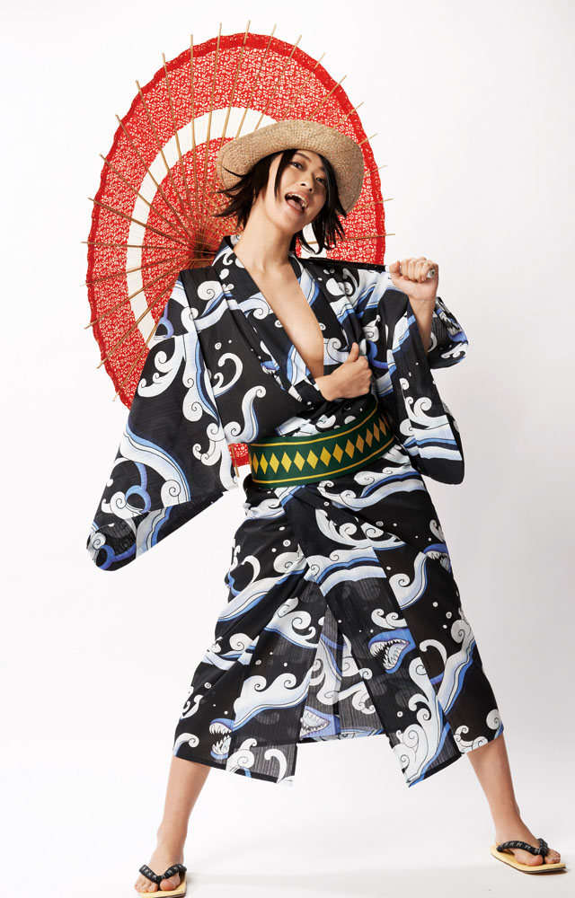 2015年4月22日【寫真】倉持由香Cosplay爆乳娜美代言「ONE PIECE」浴衣 (23P)-第1章-图片13