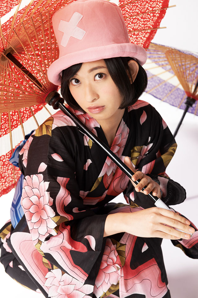 2015年4月22日【寫真】倉持由香Cosplay爆乳娜美代言「ONE PIECE」浴衣 (23P)-第1章-图片14