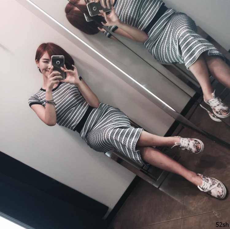 韓國曲線美的短髮嫩模 Han Hye Eun-第1章-图片10