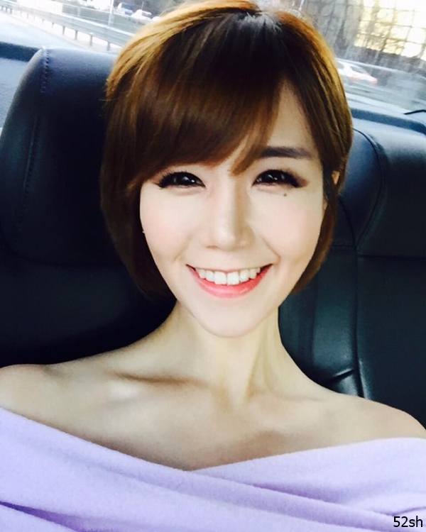 韓國曲線美的短髮嫩模 Han Hye Eun-第1章-图片12