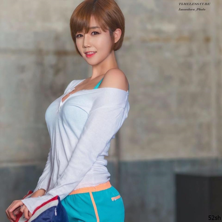 韓國曲線美的短髮嫩模 Han Hye Eun-第1章-图片23