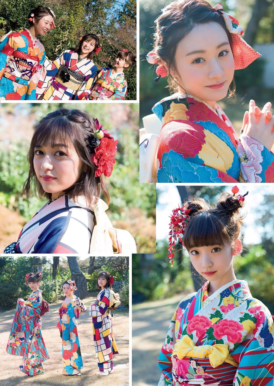 Minami Kato 加藤美南, Yuka Ogino 荻野由佳, Ayuka Nakamura 中村歩加, Weekly Playboy 2019 No.05 (週刊プ...-第1章-图片5