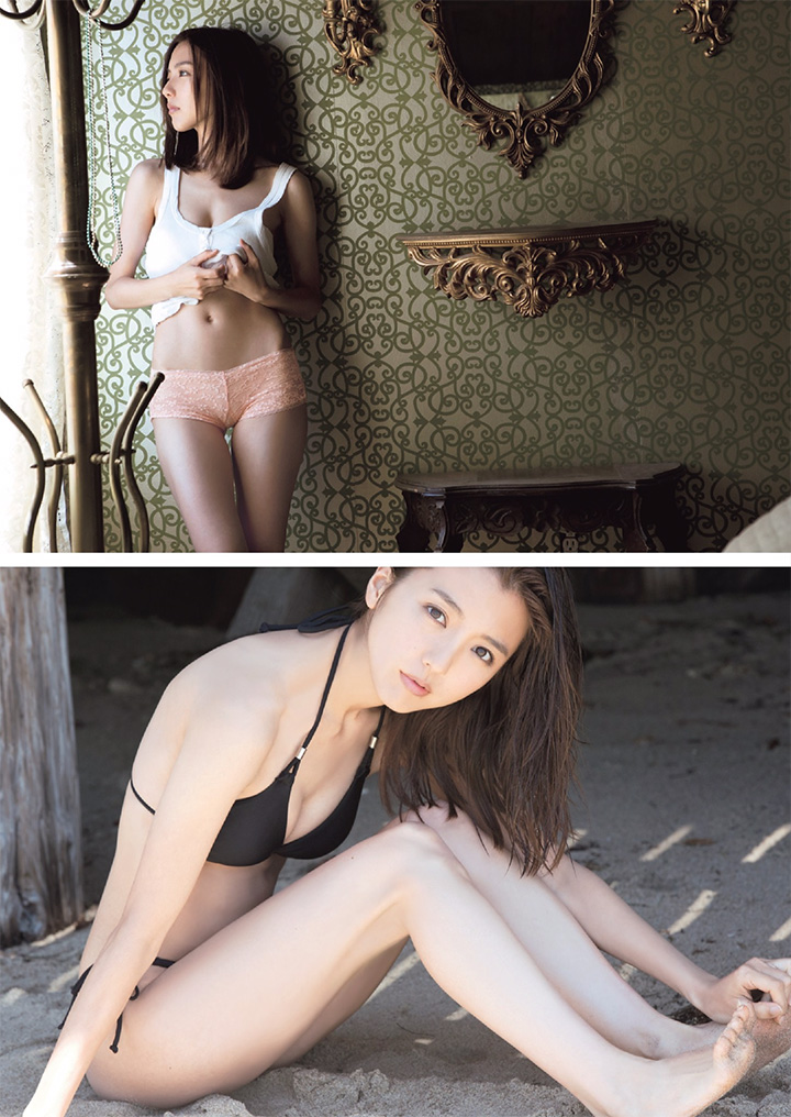 2018年2月13日【寫真】真野惠里菜英國拍攝黑色蕾絲性感寫真集配合電影衝人氣 (24P,片)-第1章-图片22