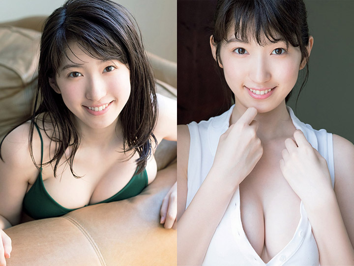 2018年9月4日【寫真】日比美思以8頭身雪白肌膚性感與Dream5同門大原優乃共闖寫真界 (34P,片)
