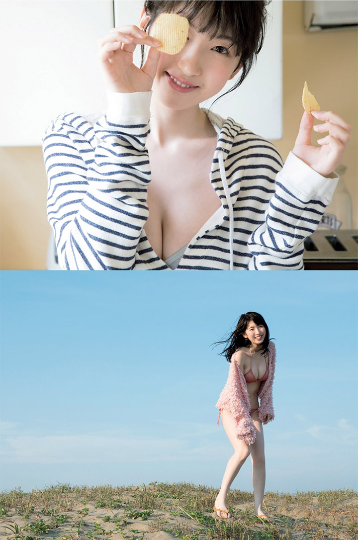 2018年9月4日【寫真】日比美思以8頭身雪白肌膚性感與Dream5同門大原優乃共闖寫真界 (34P,片)-第1章-图片7