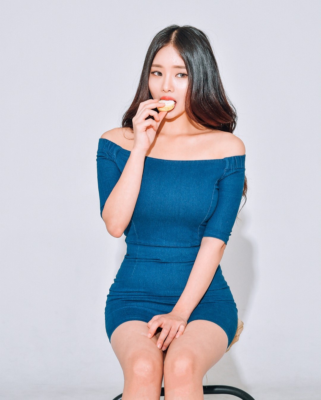 超辣服飾店模特兒Tehhan豐滿肉慾大奶繃緊上衣-第1章-图片30