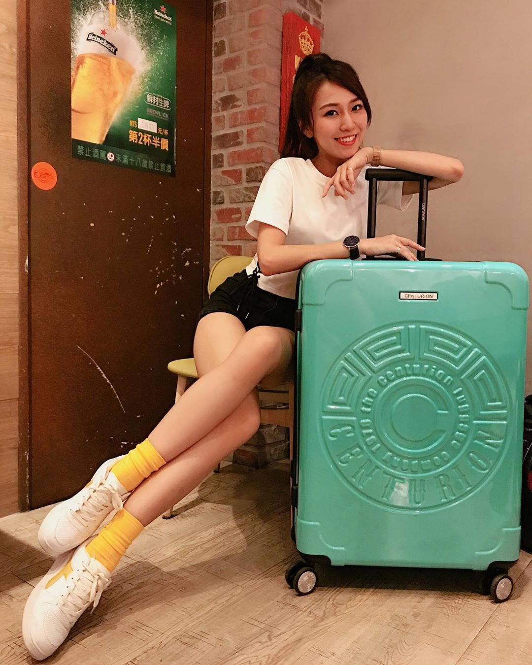啦啦隊完美的SSR特級身材 美麗外表惹人疼 Peggy黃沛祺-第1章-图片1