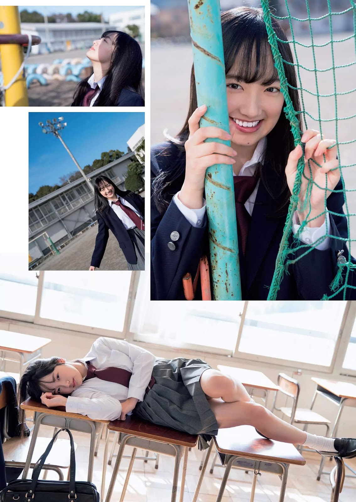 坂口風詩, Weekly Playboy 2019 No.08-第1章-图片6
