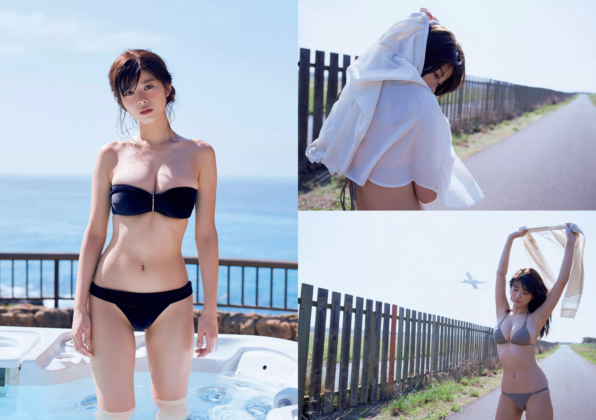 [Weekly Playboy] 2017 No.22 澤北るな 馬場ふみか 山根千佳 柳ゆり菜 岡田奈々 橋本梨菜 小日...-第1章-图片11