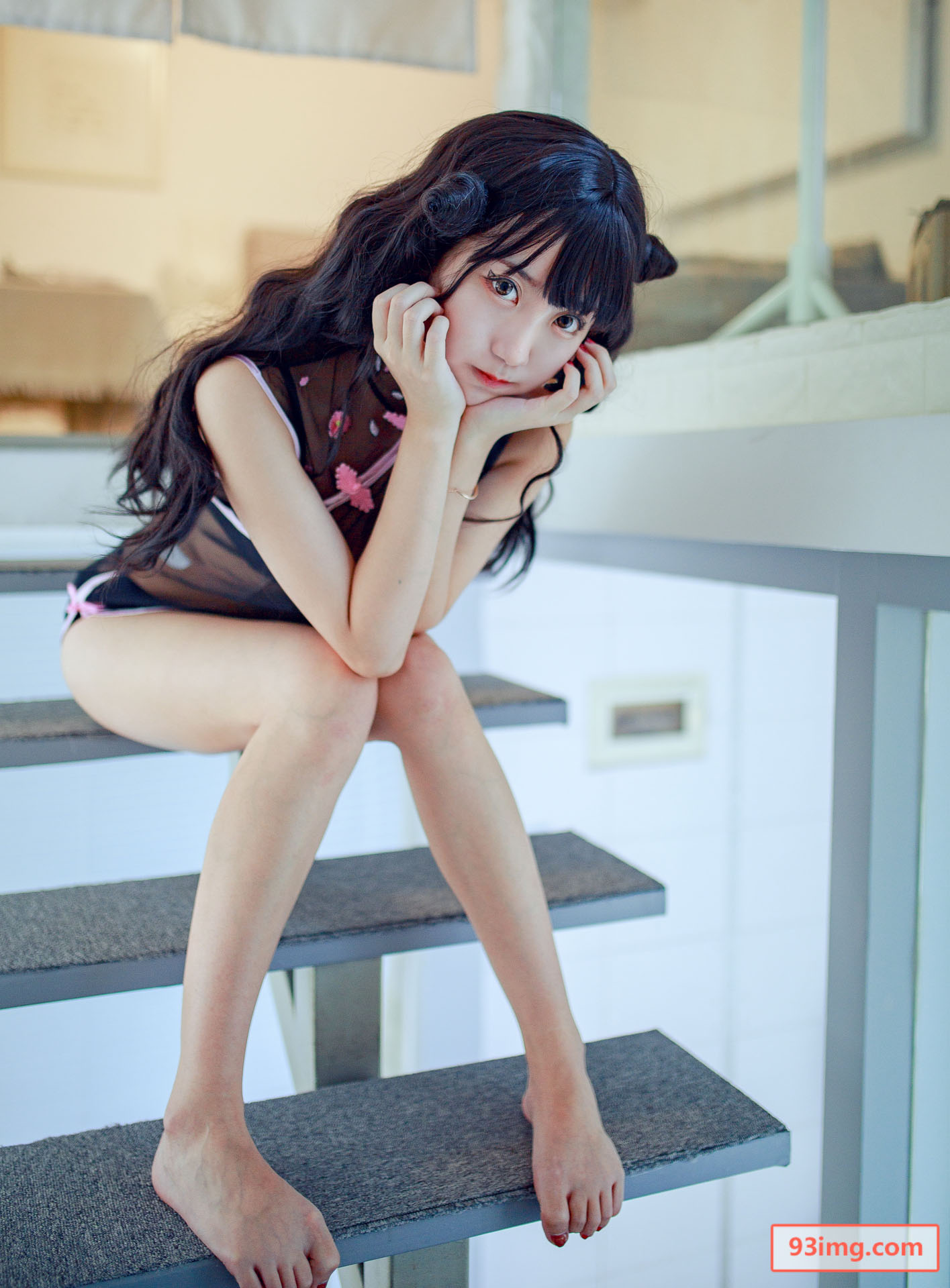 性感透明旗袍美女寫真【CN:黑川】-第1章-图片2