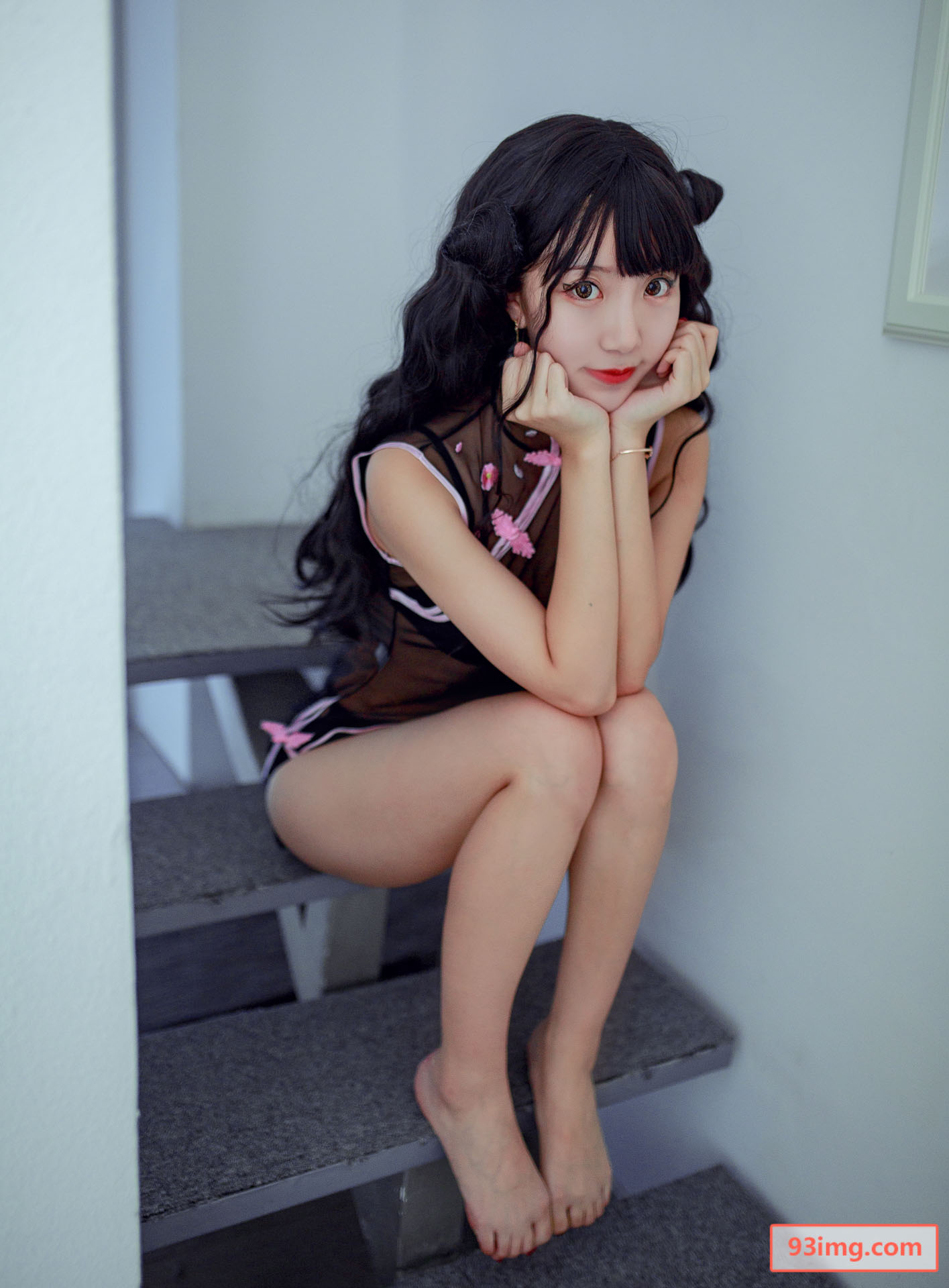 性感透明旗袍美女寫真【CN:黑川】-第1章-图片9