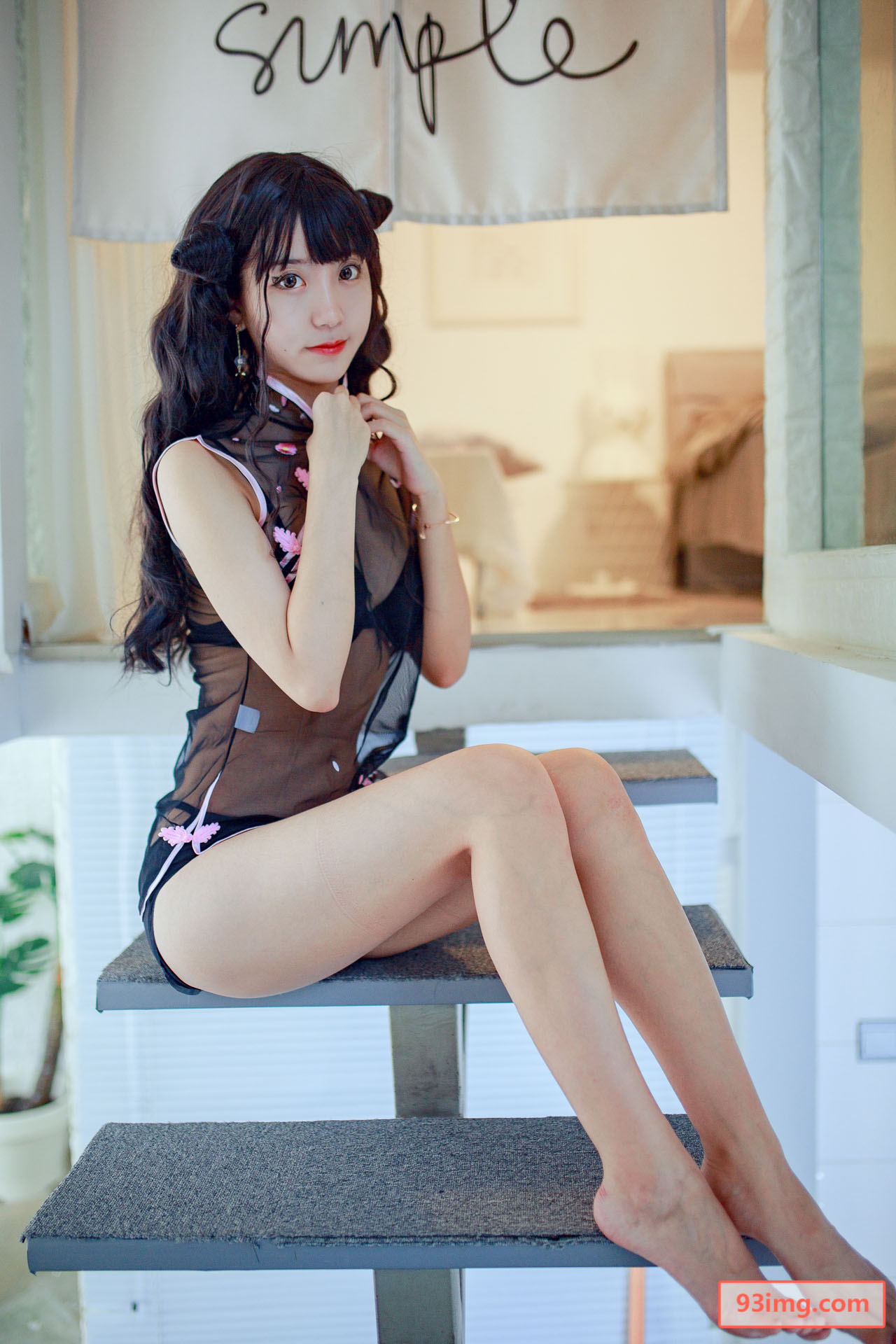 性感透明旗袍美女寫真【CN:黑川】-第1章-图片11