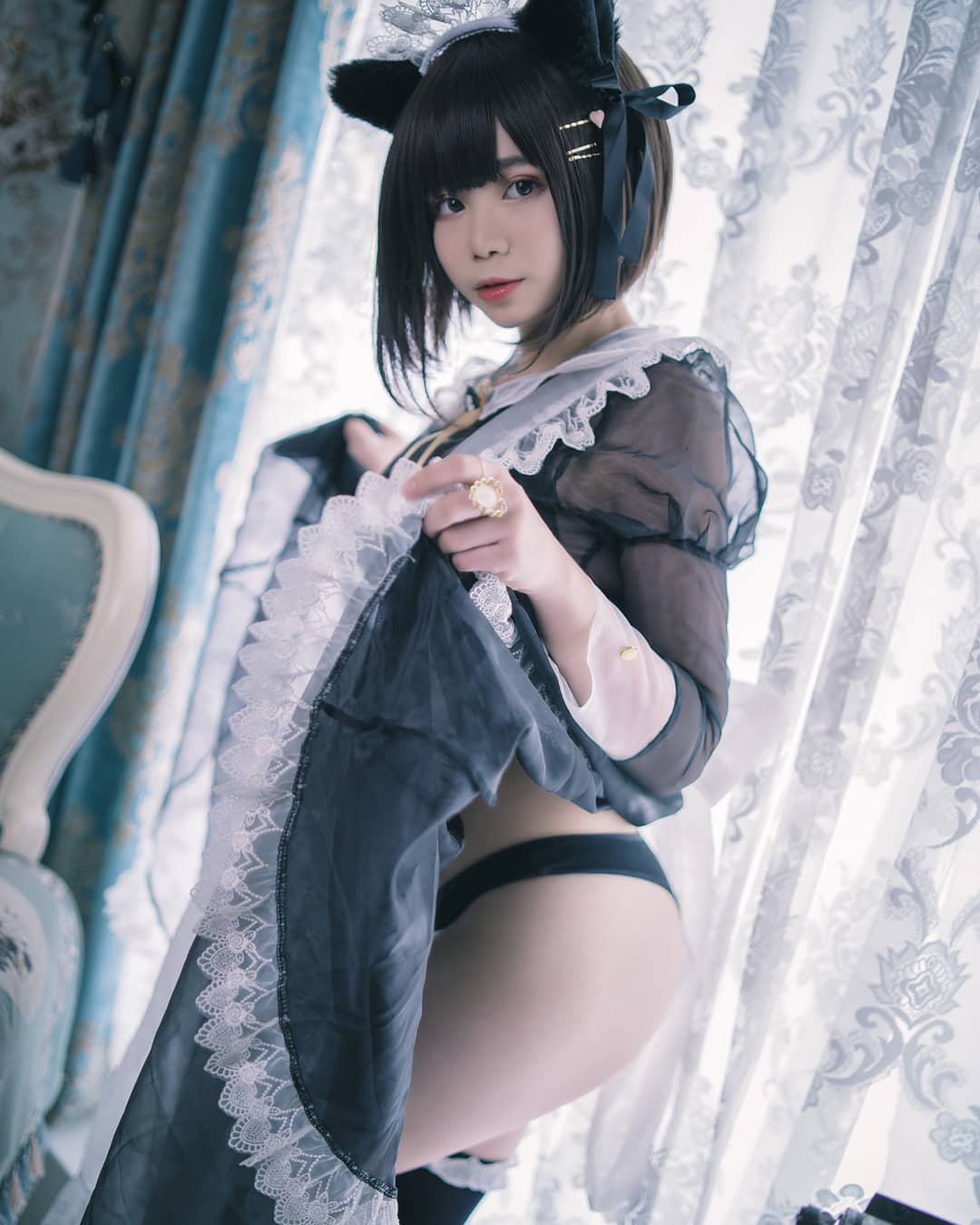 織泱 天然豪乳HOLD不住 引發網友暴動:都在動搖人心啊-第1章-图片4
