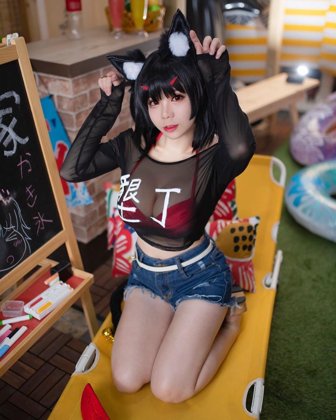 織泱 天然豪乳HOLD不住 引發網友暴動:都在動搖人心啊-第1章-图片5