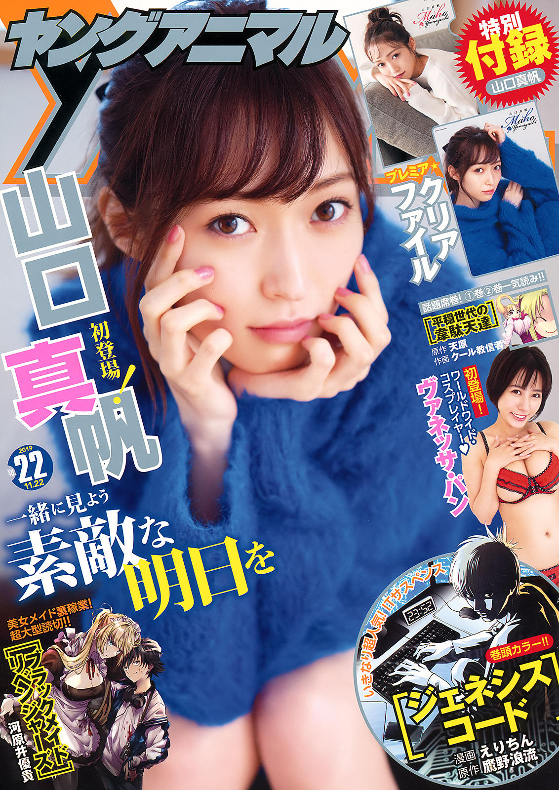 山口真帆 ヤングアニマル 2019年22號