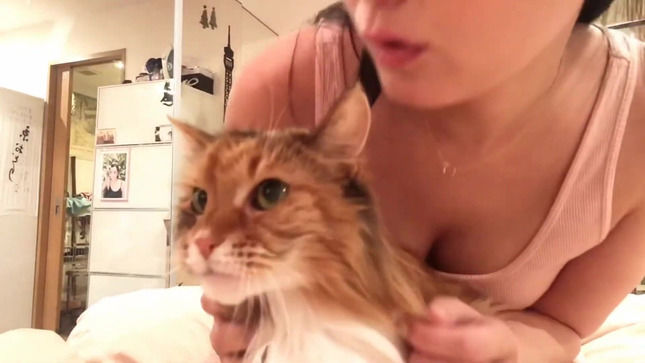 下輩子一定要當貓…用胸部磨蹭太舒服了吧><～脊山麻理子-第1章-图片11