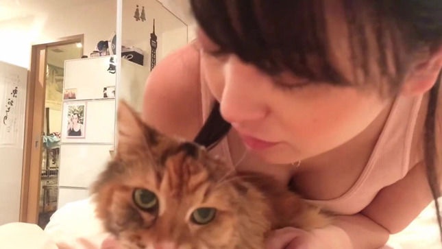 下輩子一定要當貓…用胸部磨蹭太舒服了吧><～脊山麻理子-第1章-图片12