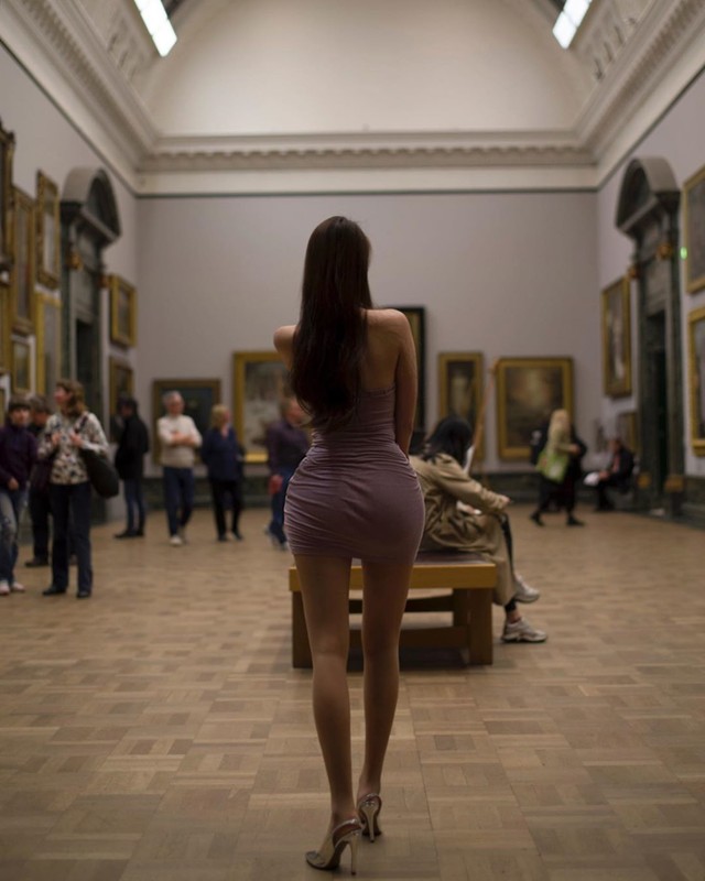 惹火麻豆Siyoung Baek性感睡衣自拍中門大開側乳全跑出來見客-第1章-图片12