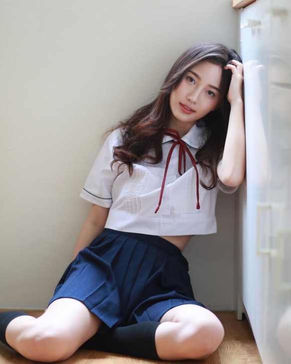 前凸後翹性感迷人！泰國版“新垣結衣”（May Sitapha）END-第1章-图片13