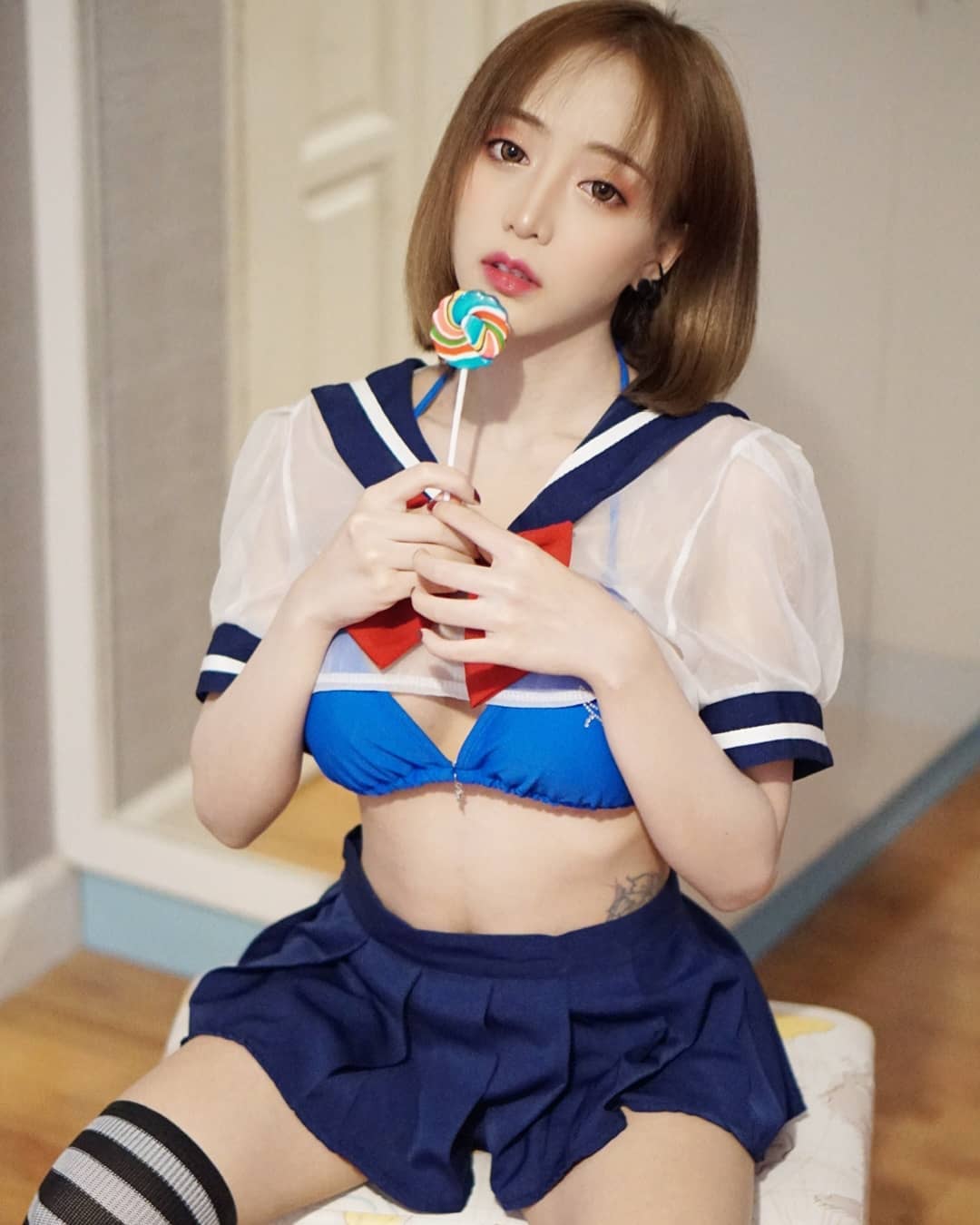 巨乳正妹DJ Rky 網：我只看到奶-第1章-图片5