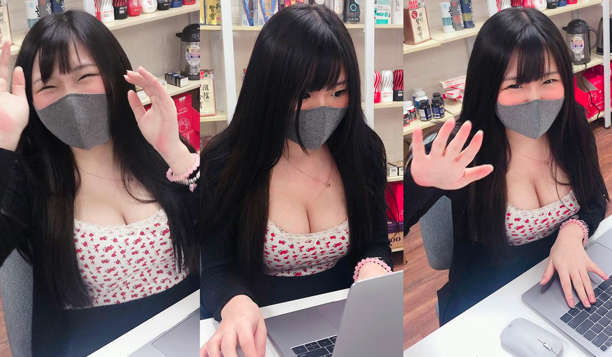 香港正妹Ruby專心工作被偷拍 工作時不接受無預約合照