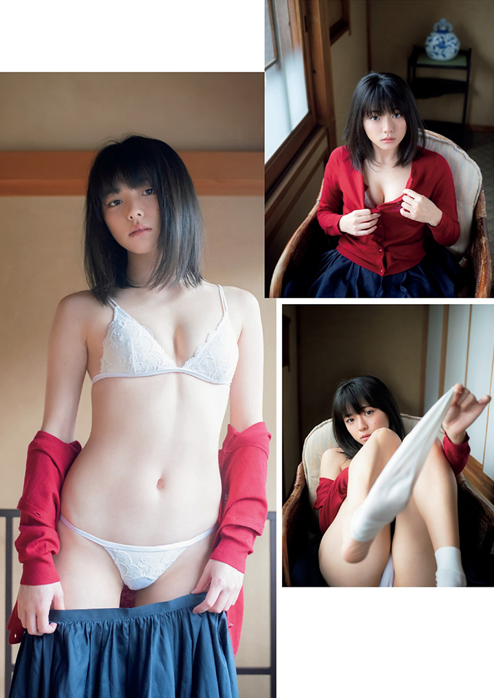 葉月翼以最適合校服王道清純派形象帶來半裸純真誘惑-第1章-图片19