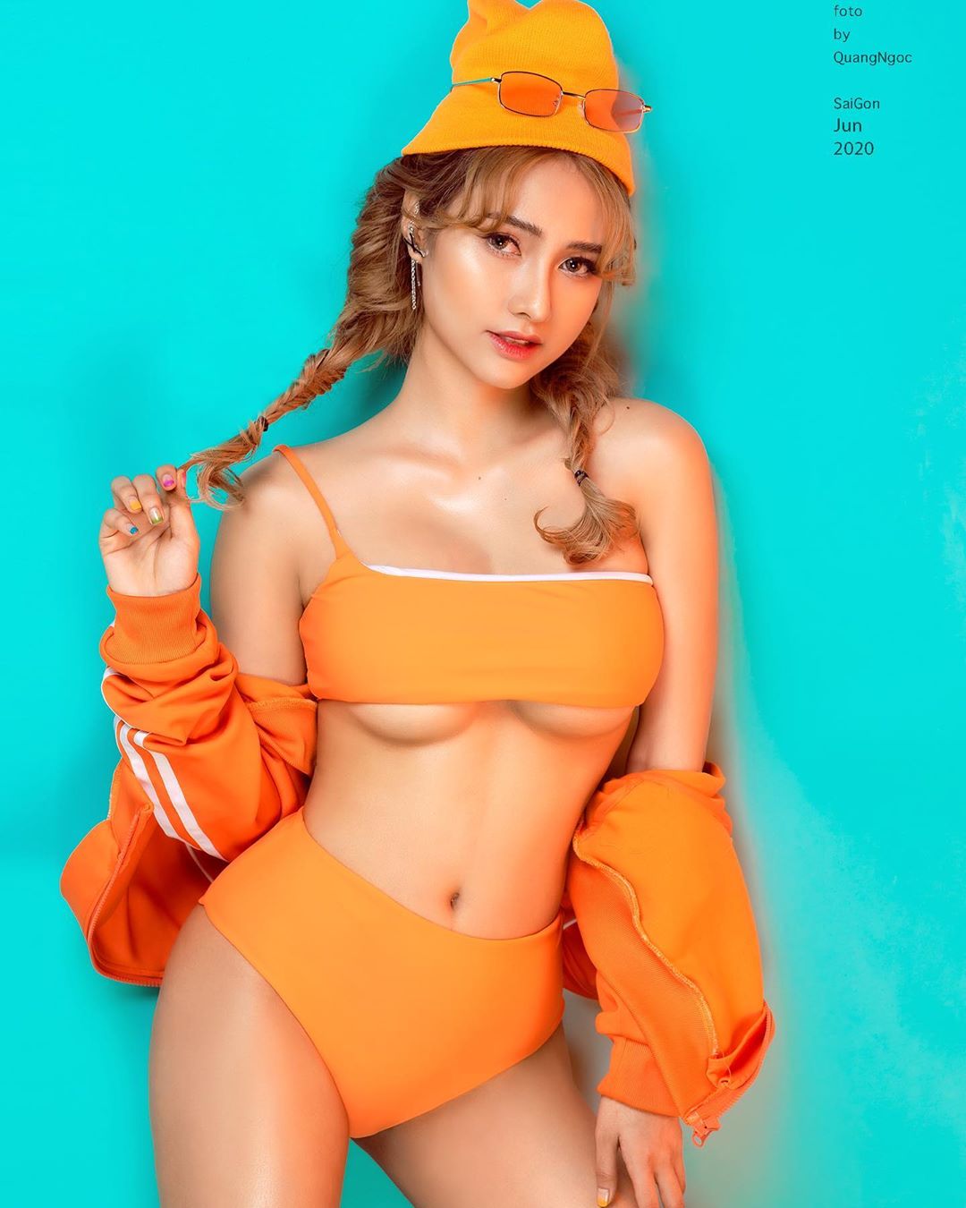 越南知名美女 DJ Jenny 看球賽被認出變成球賽焦點-第1章-图片5